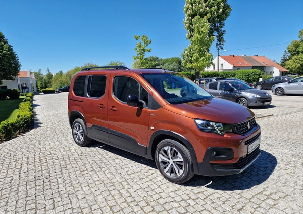 Peugeot Rifter cena 78900 przebieg: 91000, rok produkcji 2019 z Września małe 79